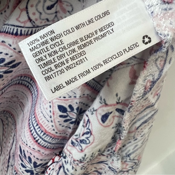 Knox Rose Boho Open Front Lace-Up Back 100% Rayon Kimono - Picture 6 of 8